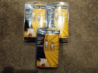 Apple firewire and Sony I Link cable