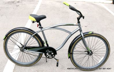 Huffy 26" Cranbrook Cruiser Bike  Comfort Saddle Grey 56386 