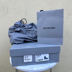 Balenciaga Strike Boot, Neo Classic City, Logo Hat Bundle