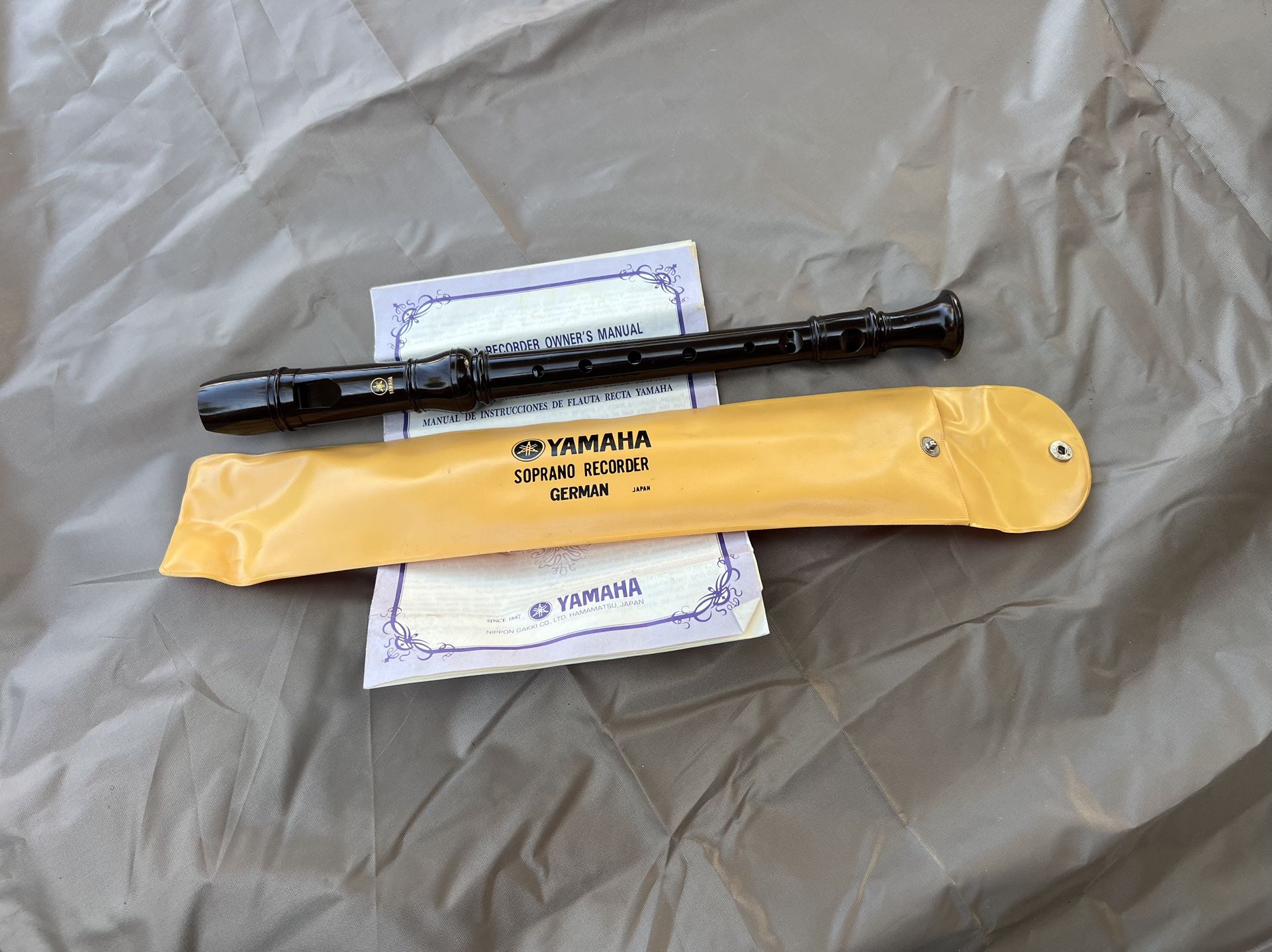 Yamanha Soprano Recorder German 