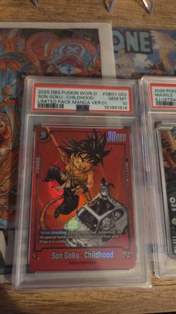 Goku Red Promo PSA 10