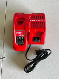 NEW GENUINE RAPID Milwaukee 48-59-1808 Charger M12, M18 18 Volt 12 Volt, 18 Volt