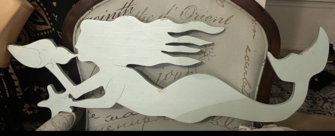 Wooden Mermaid
