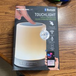 New Sound Logic BluetootChanging Color Speaker. Plays Sd Cards.  Has Tf Card Slot.  Built In Mic.