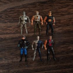 TERMINATOR Action Figures (LOT OF 6) Kenner