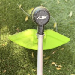 Green Works 16” 80V Trimmer With Battery And Charger 