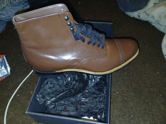 High top Stacy Adam's shoes