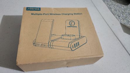 Multiport Wireless Charging Station 