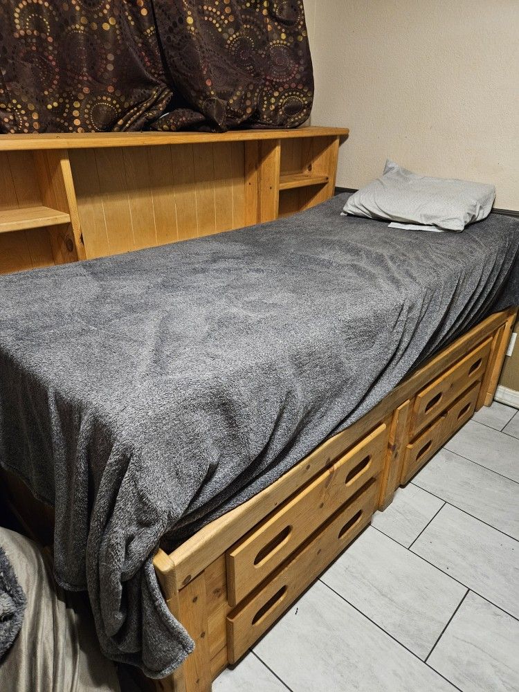 Twin Captain Bed