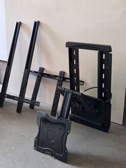 TV Wall Mounts- 1 fixed and 1 adjustable