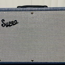 Supro 1970RK Keeley Custom 25-Watt 1x10" Guitar Combo - Blue Rhino Amp