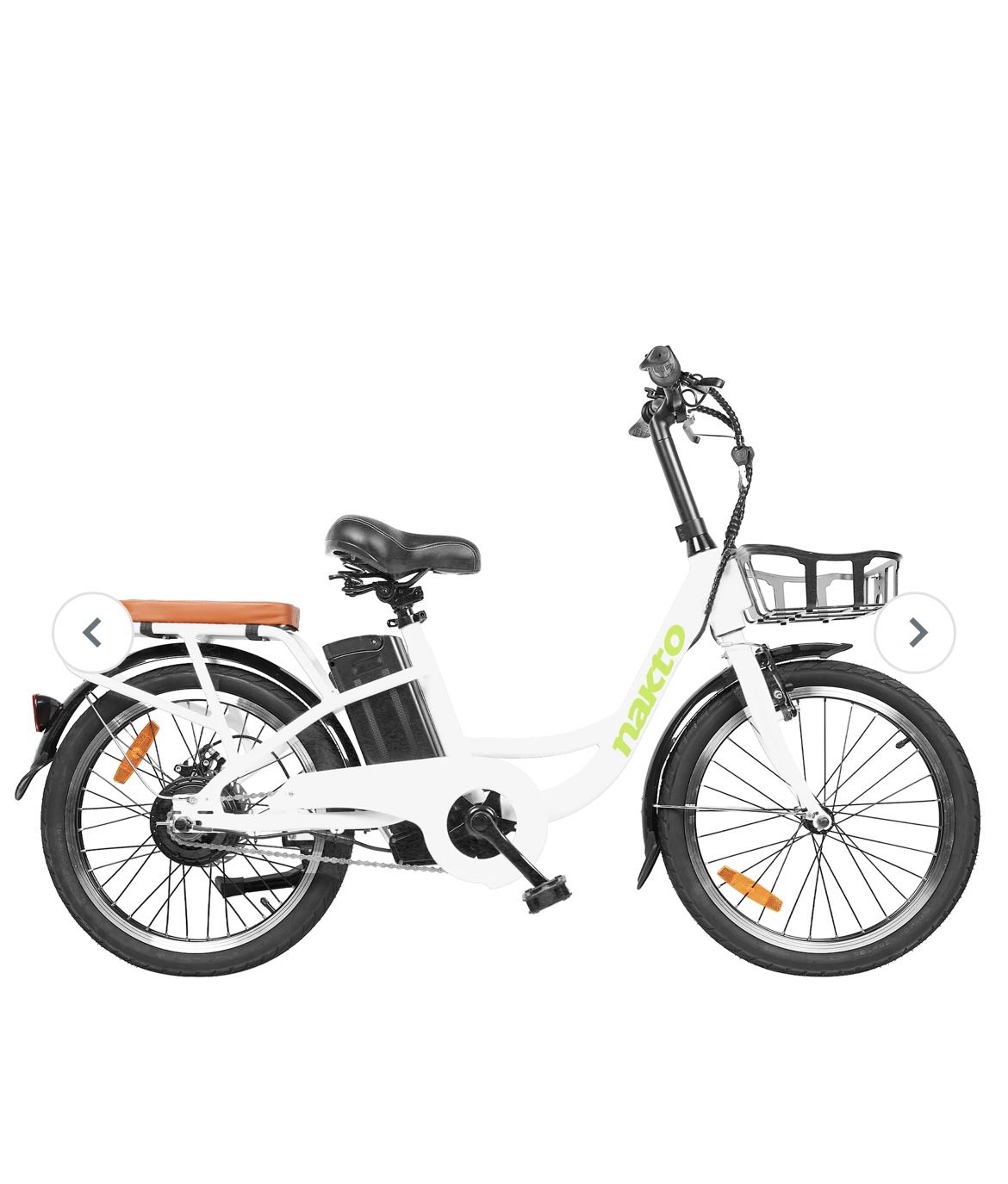 Nakto PONY E-Bike - White - Still In Box