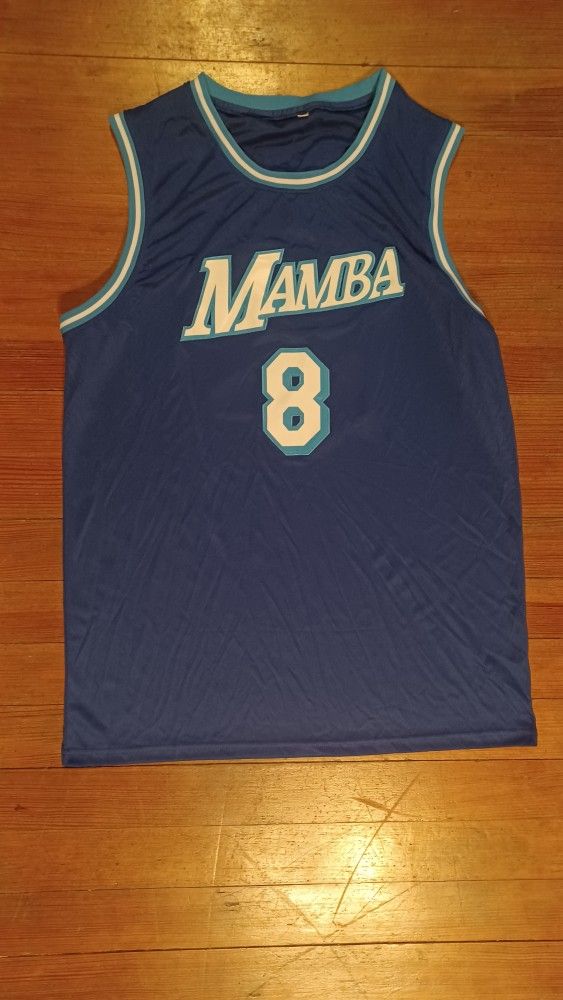 Kobe Bryant Men's Size 3 Xlarge Jersey Blue White Stitched Los Angeles Lakers 