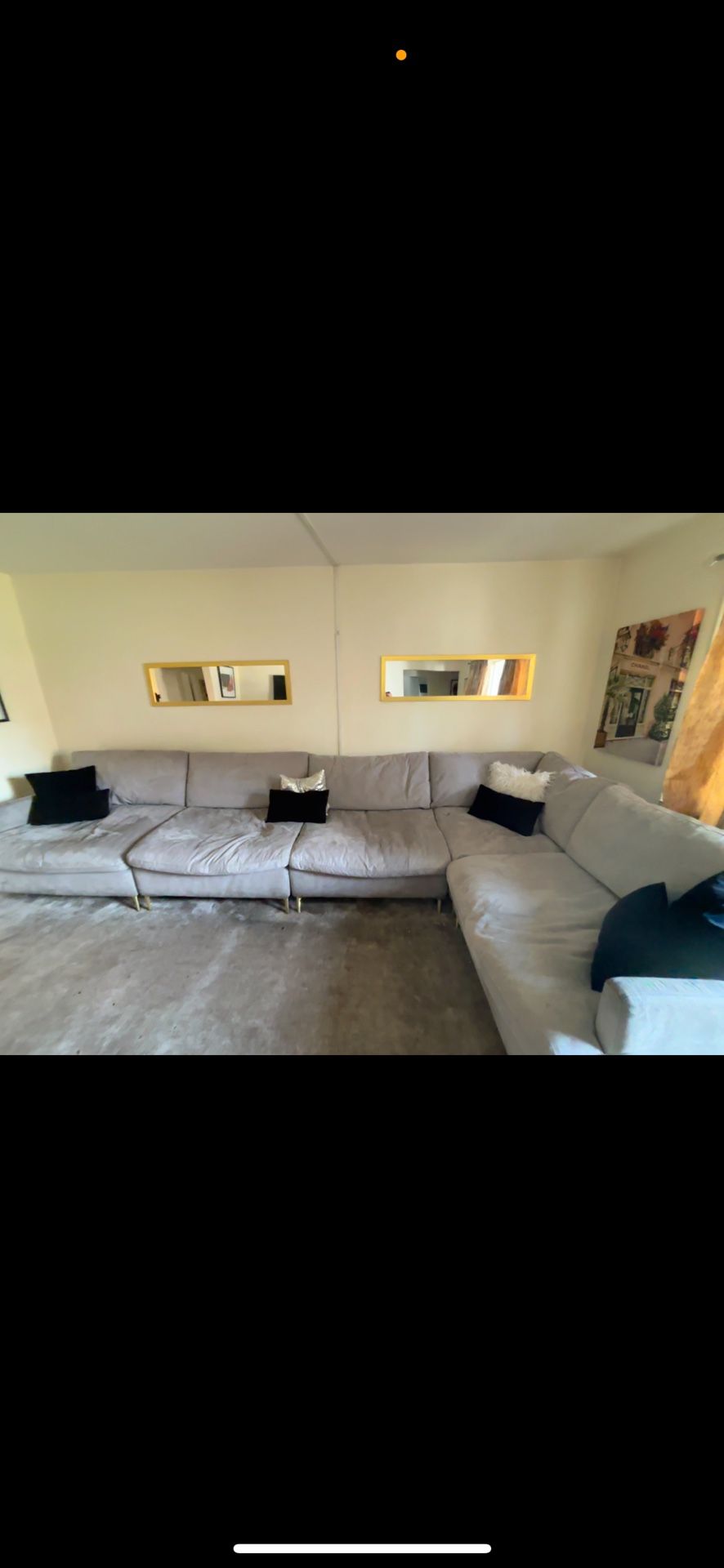 RH cloud sectional couch