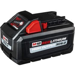 Milwaukee M18 High Output XC6.0 Red Lithium Battery