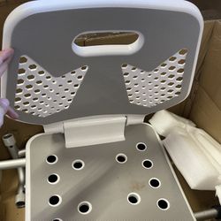AWBYBO Sliding Shower Chair Tub Transfer Bench with Swivel Seat for Elderly & Disabled 400lb Heavy Duty Bath & Shower Safety Seating with Arm=Pa-547