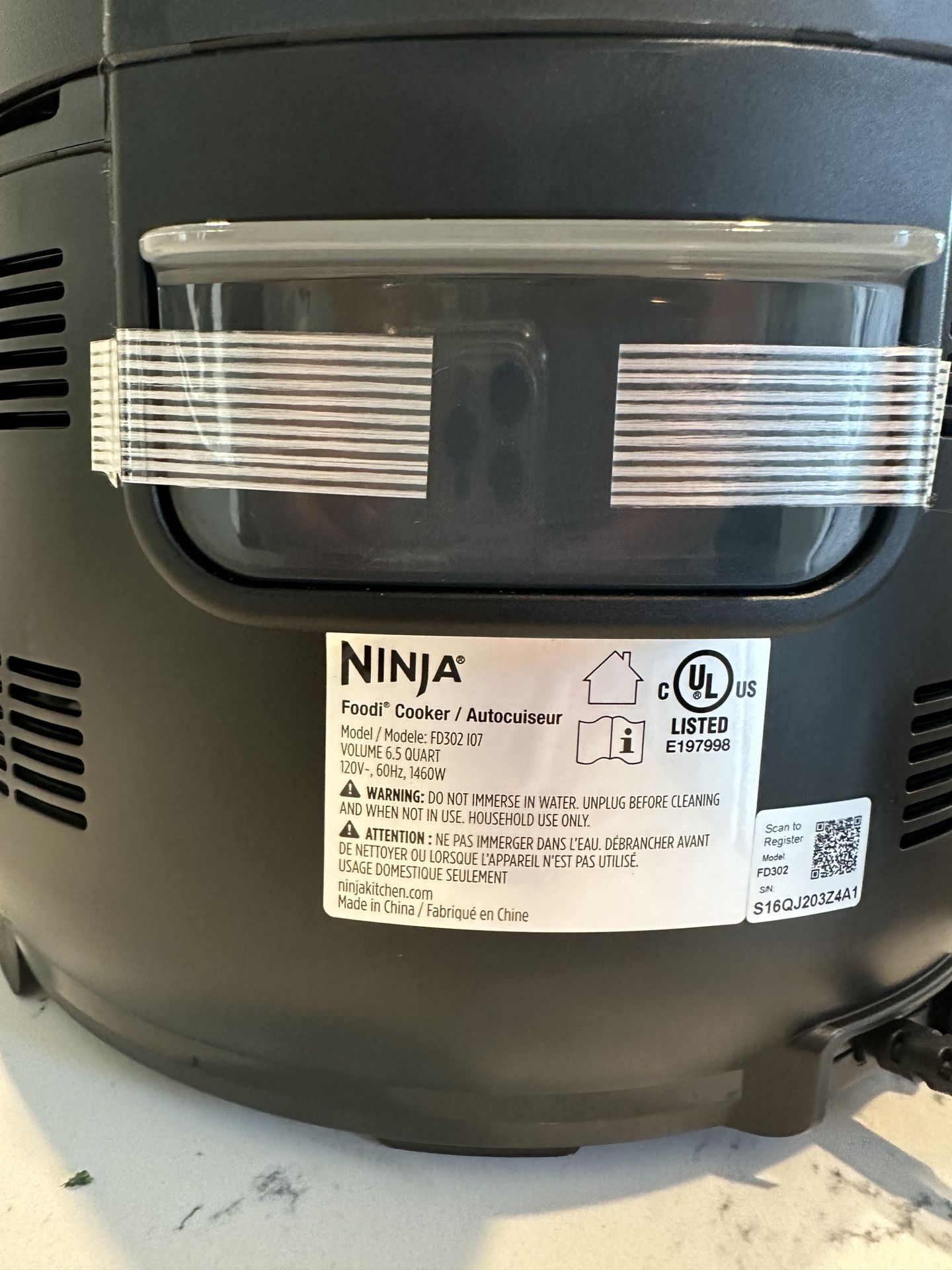 Ninja FD302 11-in-1 Pro 6.5 Qt pressure cooker, Air Fryer, Steamer, Sous  Vide, Roaster, And Much More for Sale in San Diego, CA - OfferUp