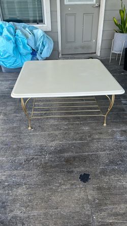 Refurbished Table With Storage Space