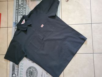 Black ben davis 1/2 zip up