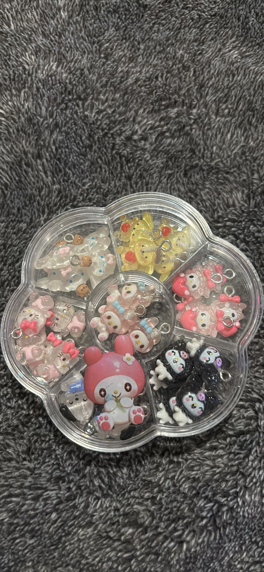 Hello kitty and friends charms