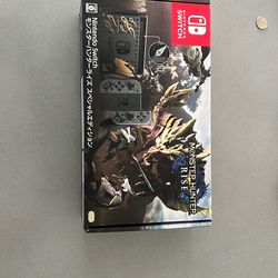 Nintendo switch Monster Hunter Rise Edition