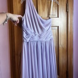 Lavender Dress From David’s bridal 