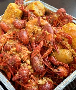 Cajun seafood 🦞