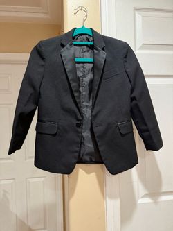 Boy’s Black Suit Blazer Jacket