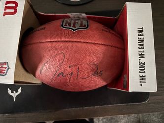 Jayden Daniels Signed “The Duke” NFL Game Ball – Autographed Football