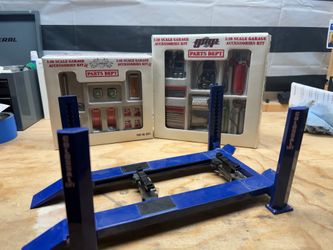 1:18 GMP SCALE GARAGE ACCESSORIES KIT