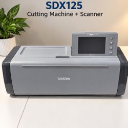 Brother ScanNCut DX SDX125 Cutting Machine + Scanner