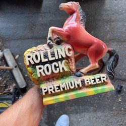 Vintage Rolling Rock Beer Advertising 