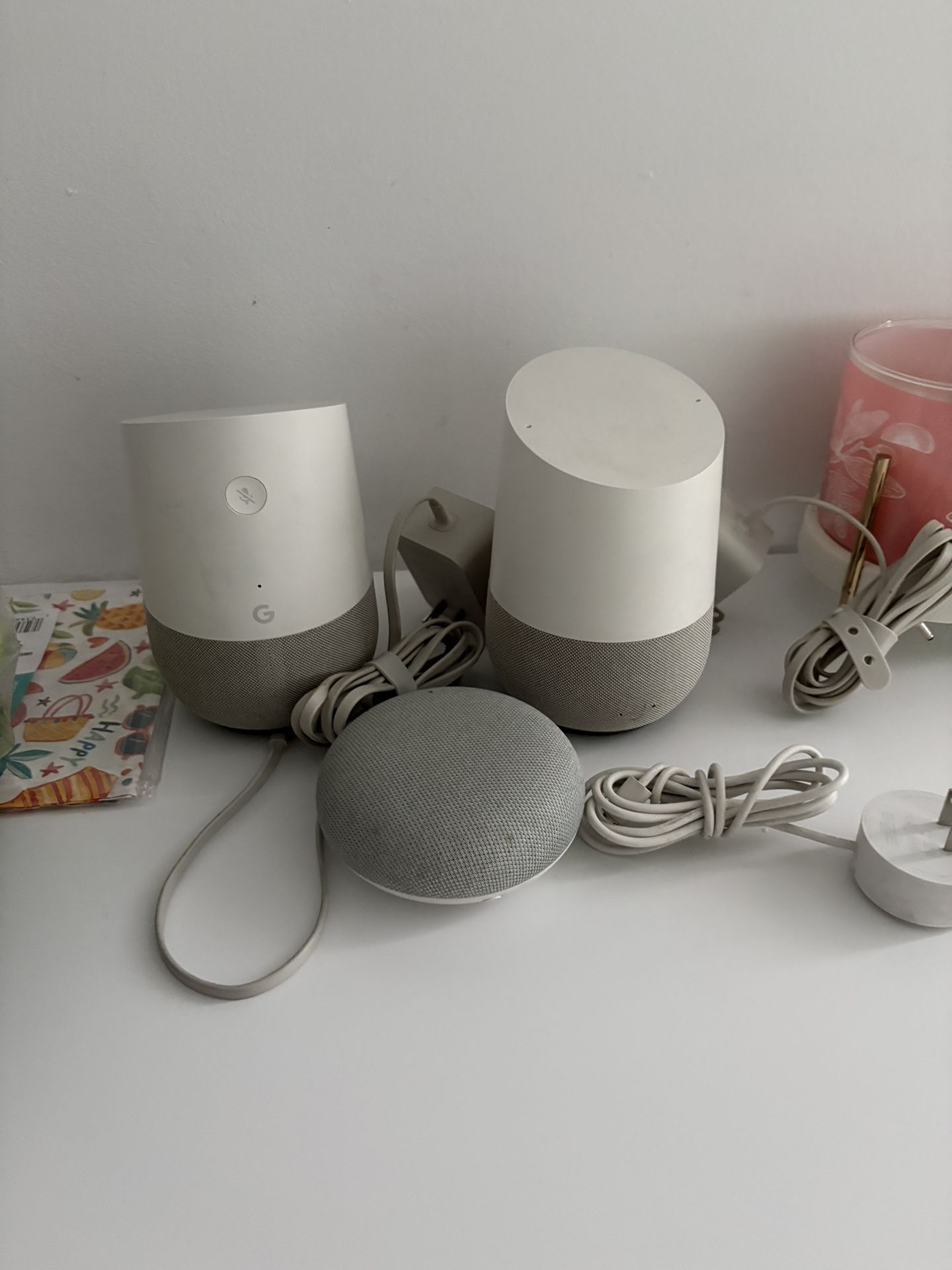 Google Home Speakers/ Bluetooth Home System