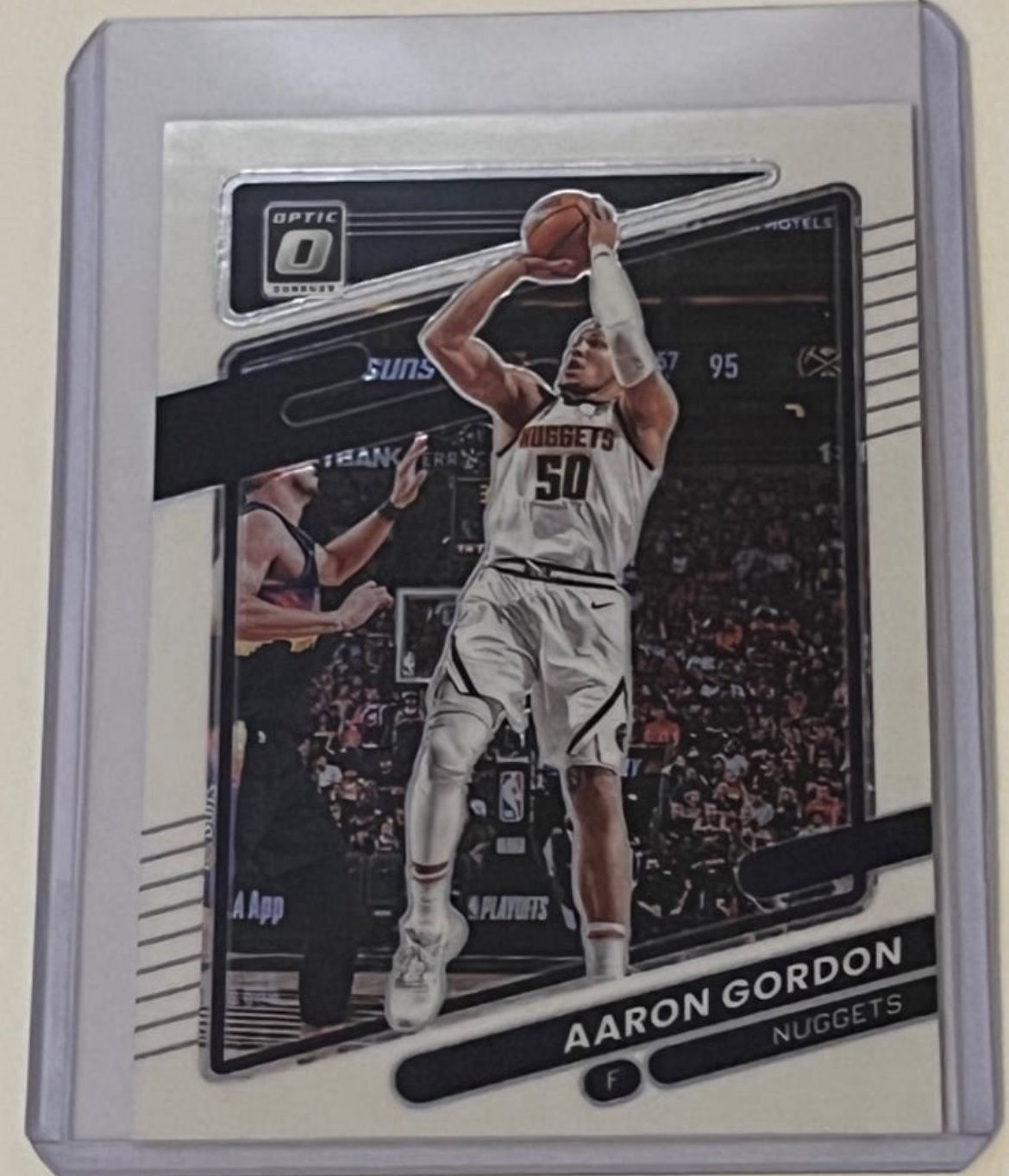 2021-22 Panini Donruss Optic Aaron Gordon #140 Denver Nuggets Basketball Card