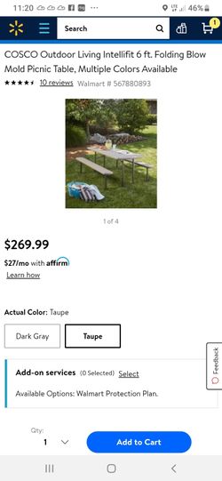 New 6ft picnic folding table