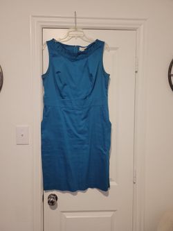 Loft cotton t-line dress