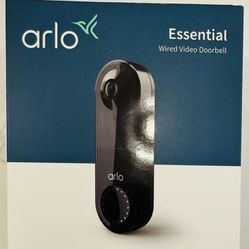 Arlo Essential Wired Video Doorbell 
