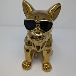 Golden Frenchie Statue French Bulldog