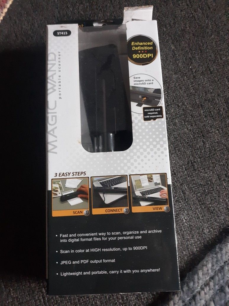 Magic Wand portable Scanner