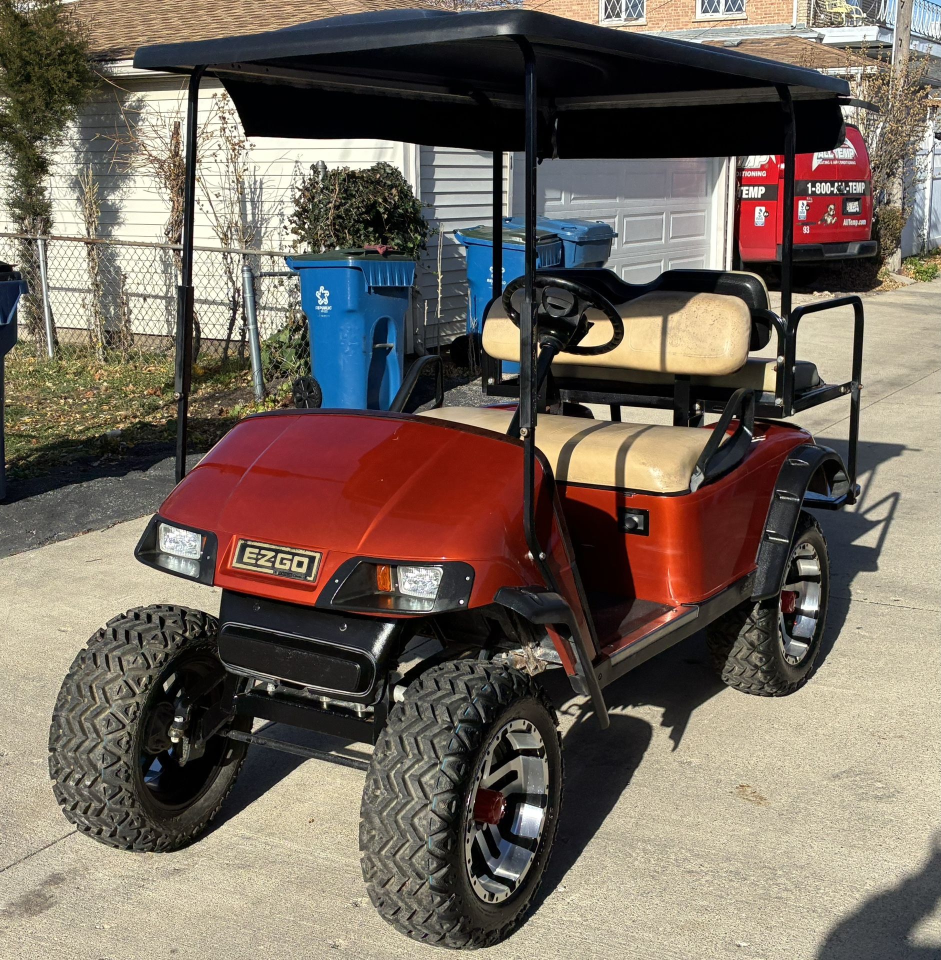 Lifted EZ-GO TXT Golf Cart 