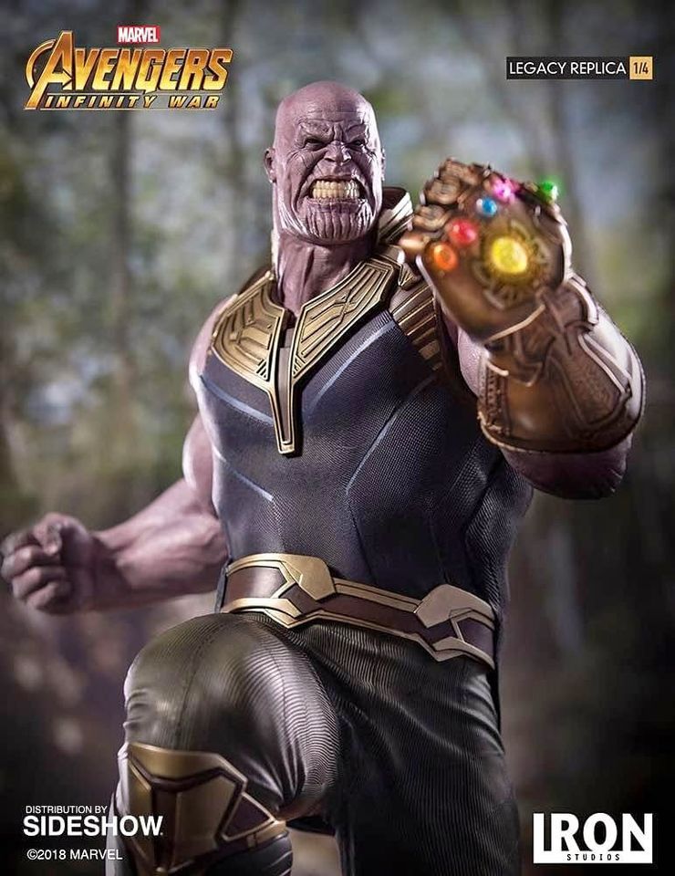 HUGE Thanos Infinity War - 1:4 Scale Statue - Sideshow - Iron Studios