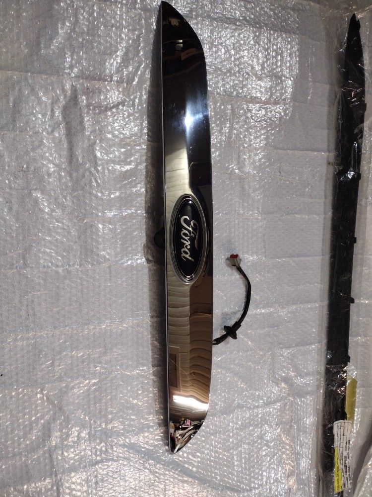Rear Liftgate Chrome Trim With Camera And Tag Lights For 2013 To 2016 Ford Escape OEM Part