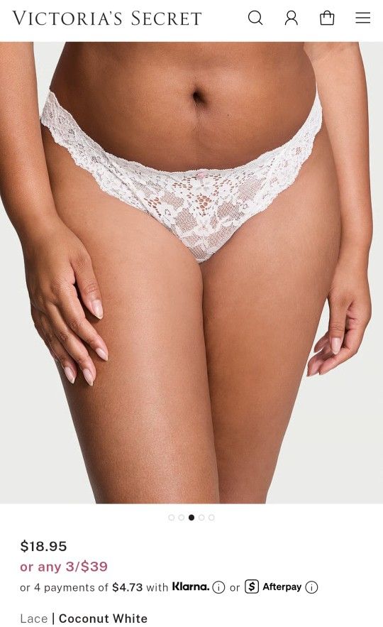 Dream Angels Brazilian Panties M New VICTORIA SECRET