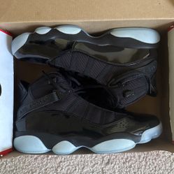Jordan 6 Rings Black Ice