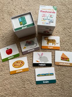 Educational Flashcards, 12 months+, New