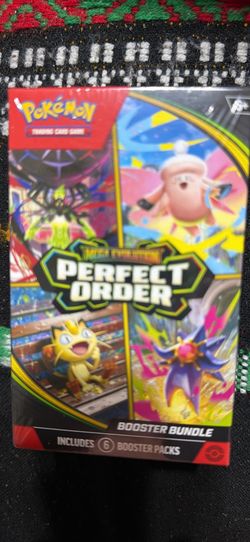 Pokémon Mega Evolution Perfect Order Booster bundle
