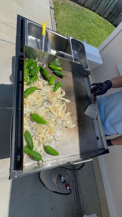 Taco catering cart