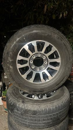 Goodyear Wrangler Tires on Alloy Wheels