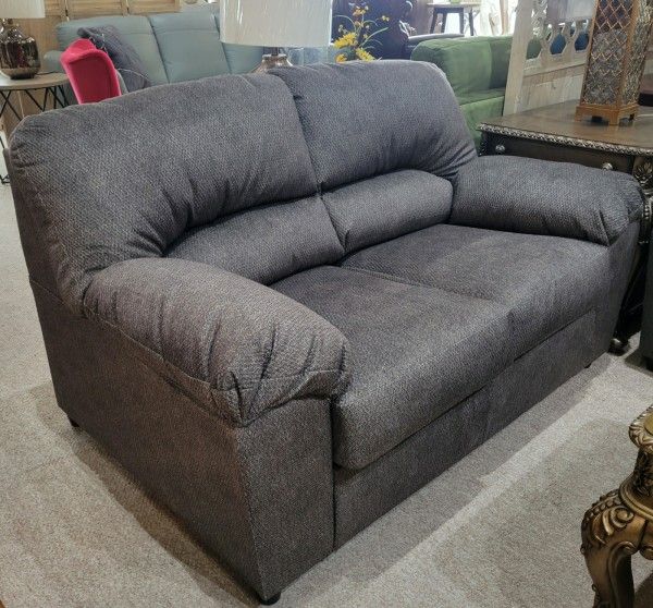 Loveseat Brown/Grey