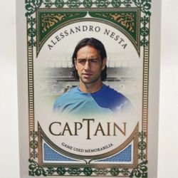 Futera Alessandro Nesta Game Used 1/14 